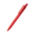 Ручка из биоразлагаемой пшеничной соломы Melanie, красная, красный