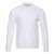Рубашка поло унисекс STAN длинный рукав хлопок 185, 104LS, Белый