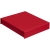 Коробка Bright, красная, красный, переплетный картон; покрытие софт-тач