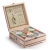 Подарочный набор с логотипом Сугревъ в деревянной коробке, коллекция из 9 чаёв, разные цвета, чай