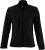 Куртка женская на молнии Roxy 340 черная, черный, полиэстер 96%; эластан 4%; софтшелл