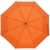 Зонт складной Monsoon, оранжевый, оранжевый, купол - эпонж; ручка - пластик, покрытие софт-тач; шток - металл, окрашенный; спицы - стеклопластик