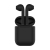 Наушники беспроводные с зарядным боксом TWS AIR SOFT, цвет черный , черный, пластик, soft touch покрытие