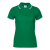 Рубашка поло женская STAN с окантовкой хлопок/полиэстер 185, 04BK, Зелёный, 185 гр/м2, хлопок