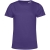 Футболка женская E150 Inspire (Organic), фиолетовая, фиолетовый, хлопок