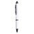 LOMBYS, шариковая ручка со стилусом, белый, алюминий