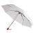 Зонт складной FANTASIA, механический, белый с красной ручкой, белый, красный, 100% полиэстер, пластик