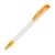 Ручка шариковая JONA T, белый/оранжевый прозрачный#, белый, пластик