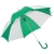 Зонтик- трость DISCO & DANCE, белый/зелёный, металл, полиэстер