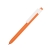 RETRO, ручка шариковая, оранжевый, пластик, оранжевый, белый, пластик