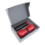 Набор Hot Box Duo C2B (черный с красным), черный, soft touch