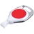 Ретрактор Dorset, белый с красным, белый, красный, металл; пластик; покрытие софт-тач