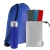 Набор ActiveStyle, с синей бутылкой, синий, ленты для фитнеса - латекс, полиэстер; бутылка - пластик; рюкзак - полиэстер