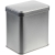 Коробка прямоугольная Jarra, серебристая, серебристый, металл