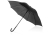 Зонт-трость «Яркость», черный, полиэстер