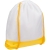 Рюкзак детский Classna, белый с желтым, белый, желтый, полиэстер 100%, 210d