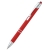 Ручка металлическая Ingrid софт-тач, красная, красный