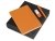 Подарочный набор Vision Pro Plus soft-touch с флешкой, ручкой и блокнотом А5, оранжевый, soft touch