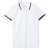 Рубашка поло женская Practice Women 270, белая с темно-синим, белый, пике; хлопок 100%, плотность 270 г/м²