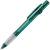ALLEGRA, ручка шариковая, прозрачный зеленый, пластик, зеленый, пластик, прорезиненная поверхность