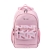 Рюкзак TORBER CLASS X, розовый с орнаментом, полиэстер 900D, 45 x 30 x 18 см