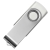 USB flash-карта "Dot" (16Гб), белый, 5,8х2х1,1см, пластик металл