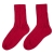 Носки вязаные НАСВЯЗИ©, красный, 30% шерсть, 70% акрил, красный, полотно облегчённой вязки, 30% шерсть,70% акрил