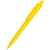 Ручка пластиковая Agata софт-тач, желтая