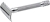 Cтанок Т- образный для бритья MERKUR хромированный, длинная ручка, лезвие в комплекте (1 шт)