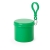 Дождевик BIRTOX белого цвета в зелёном футляре с карабином, 127 х 102 см. материал LDPE, зеленый, полиэтилен, пластик