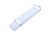 USB 2.0- флешка на 32 Гб «Орландо», soft-touch, белый, soft touch
