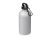 Бутылка «Hip S» с карабином, 400 мл, матовая, серый, пластик, алюминий