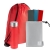 Набор ActiveStyle, с красной бутылкой, красный, ленты для фитнеса - латекс; бутылка - пластик; рюкзак - полиэстер