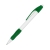 N4, ручка шариковая с грипом, белый/зеленый, пластик, белый, зеленый, пластик, прорезиненная поверхность (грип)
