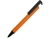Ручка-подставка металлическая «Кипер Q», черный, оранжевый, металл
