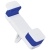 Держатель для телефона "Holder", белый с синим, 9,8х4,8х8 см, пластик, силикон, белый, синий, пластик