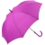 Зонт-трость Fashion, розовый, розовый, купол - эпонж; ручка - пластик, оцинкованная сталь, покрытие софт-тач; каркас - стеклопластик