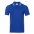 Рубашка поло мужская STAN с окантовкой хлопок/полиэстер 185, 04T, Синий, синий, 185 гр/м2, хлопок