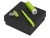 Подарочный набор On-the-go с флешкой, ручкой и зарядным устройством, зеленый, soft touch