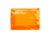 Косметичка CARIBU с герметичным замком, оранжевый