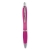 Шариковая ручка синие чернила, розовый, пластик