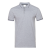 Рубашка поло унисекс STAN хлопок/эластан 200, 05, Серый меланж с контрастом