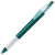 X-1 FROST GRIP, ручка шариковая, фростированный зеленый/белый, пластик, зеленый, белый, пластик, прорезиненная поверхность