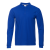 Рубашка поло мужская STAN длинный рукав хлопок/полиэстер 185, 04S, Синий, синий, 185 гр/м2, хлопок