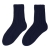 Носки вязаные НАСВЯЗИ©, тёмно-синий, 30% шерсть, 70% акрил, синий, полотно облегчённой вязки, 30% шерсть,70% акрил