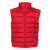 Жилет мужской STAN утепленный таффета 210T,65, 82, Красный, красный, нейлон
