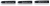 Картридж FranklinCovey для перьевой ручки  (3 шт), черный; блистер