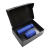 Набор Hot Box E (софт-тач) (синий), синий, металл, микрогофрокартон