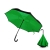 Зонт-трость механический  Chaplin, черно-зеленый-S, черно-зеленый