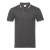 Рубашка поло унисекс STAN хлопок/эластан 200, 05, Тёмный меланж с контрастом, 200 гр/м2, эластан